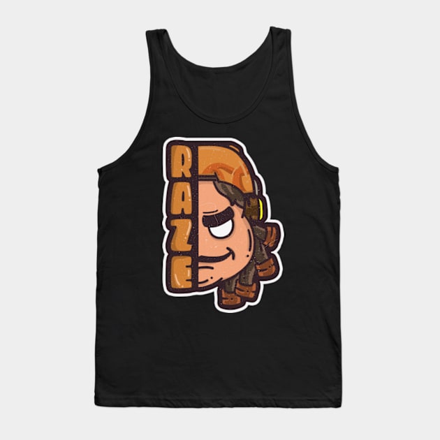 CHUNKIECHEEKS RAZE Tank Top by Chunkie Cheeks